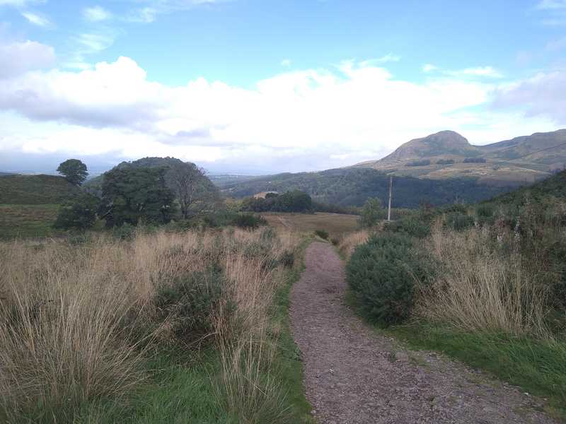 Early on the West Highland Way